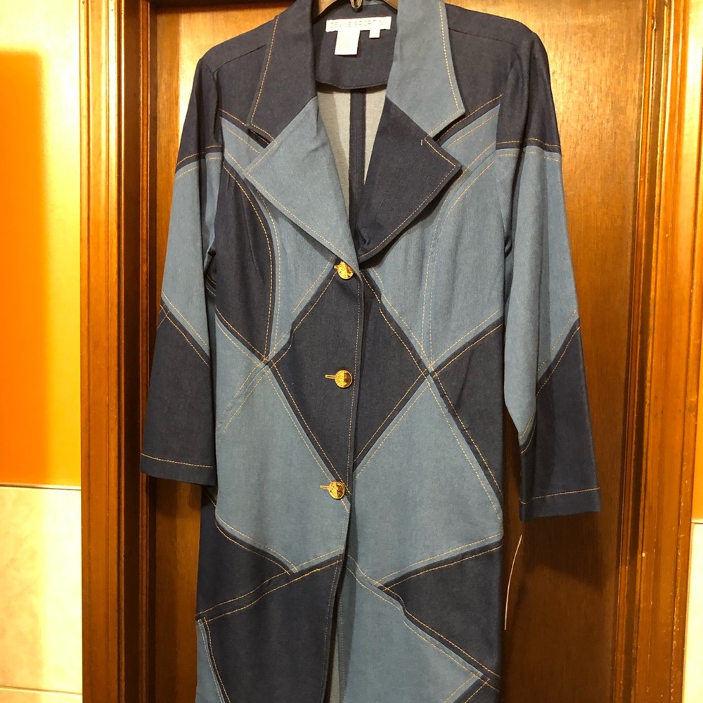 Denim Lightweight Coat/ Dress